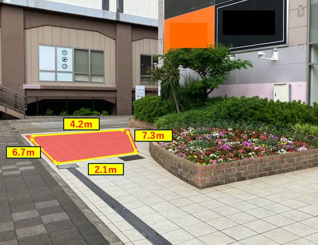 【三井アウトレットパーク 幕張】A-SITE 駅側イベントスペース