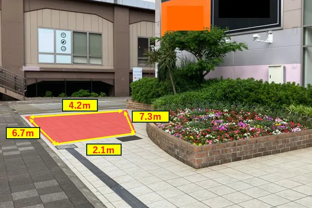 【三井アウトレットパーク 幕張】A-SITE 駅側イベントスペース