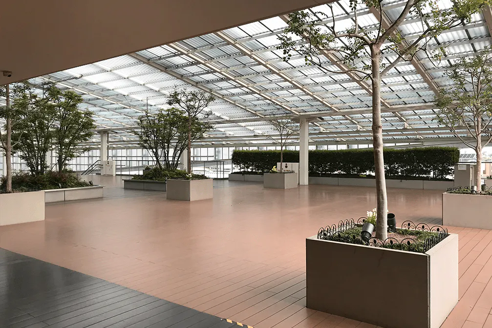 【経堂コルティ】経堂コルティ4階空中庭園