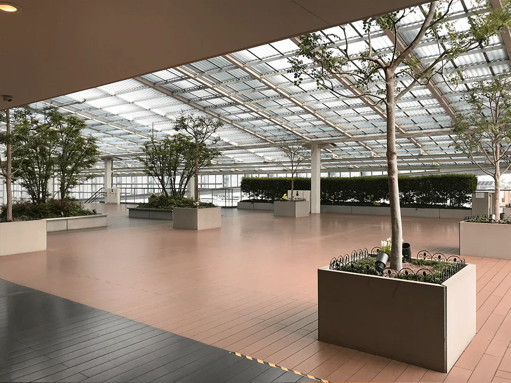 【経堂コルティ】経堂コルティ4階空中庭園