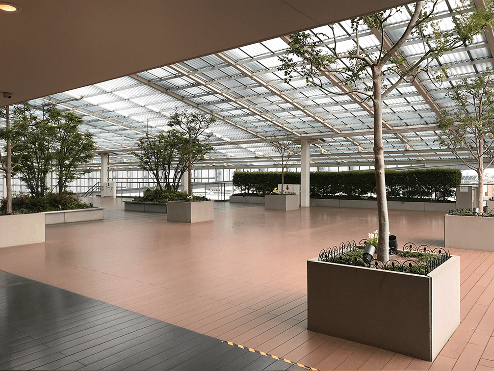 【経堂コルティ】経堂コルティ４階空中庭園