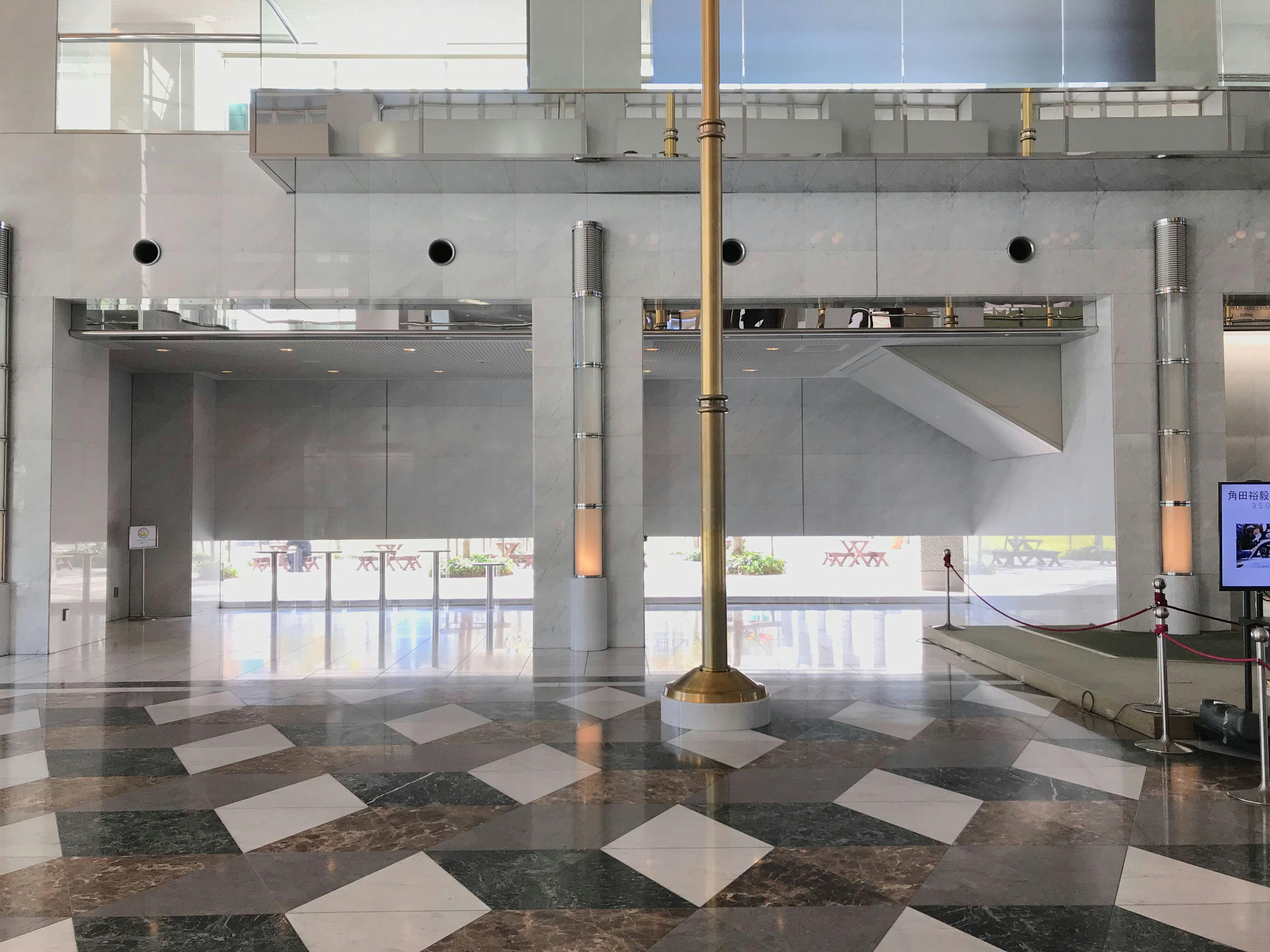 【ワールドビジネスガーデン】ポップアップストアや物産展に最適な超高層オフィスビルの注目度の高いイベントスペース(アトリウム大)