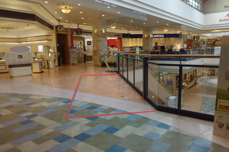 【イオンパークプレイス大分(大分県)】セイハ英語学院前 催事スペースの画像2