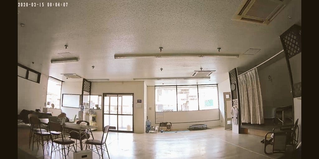 店内監視カメラの画像です。