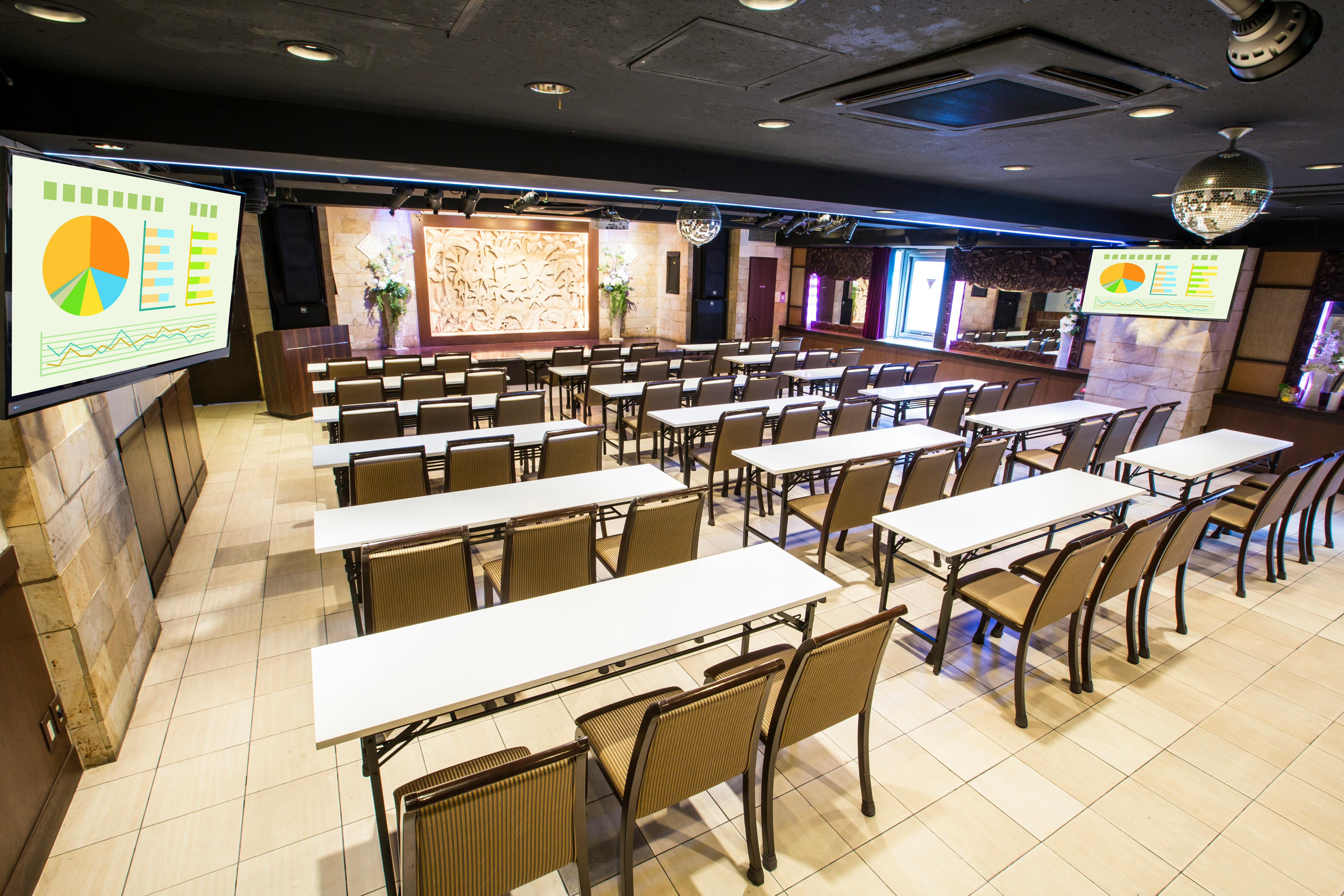 【新宿三丁目駅4分】ローンチパーティーなどのクローズドイベントや大型イベントに最適な広々としたイベントスぺース(6F)