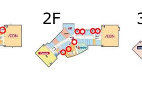 【イオンモールむさし村山】モール内広告 ポスター壁面什器