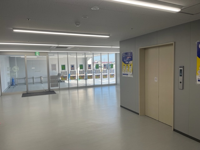 【メガセンタートライアル郡山八山田店】食物販やPR活動に最適な「Ⓓ 2Ｆエレベーターホール」