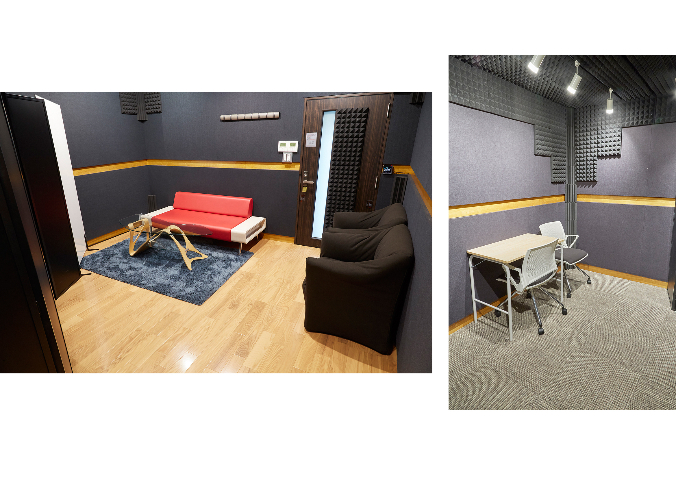 【北参道】ハウススタジオ（1階録音ルームB,Cを控室とご利用可能※有料）