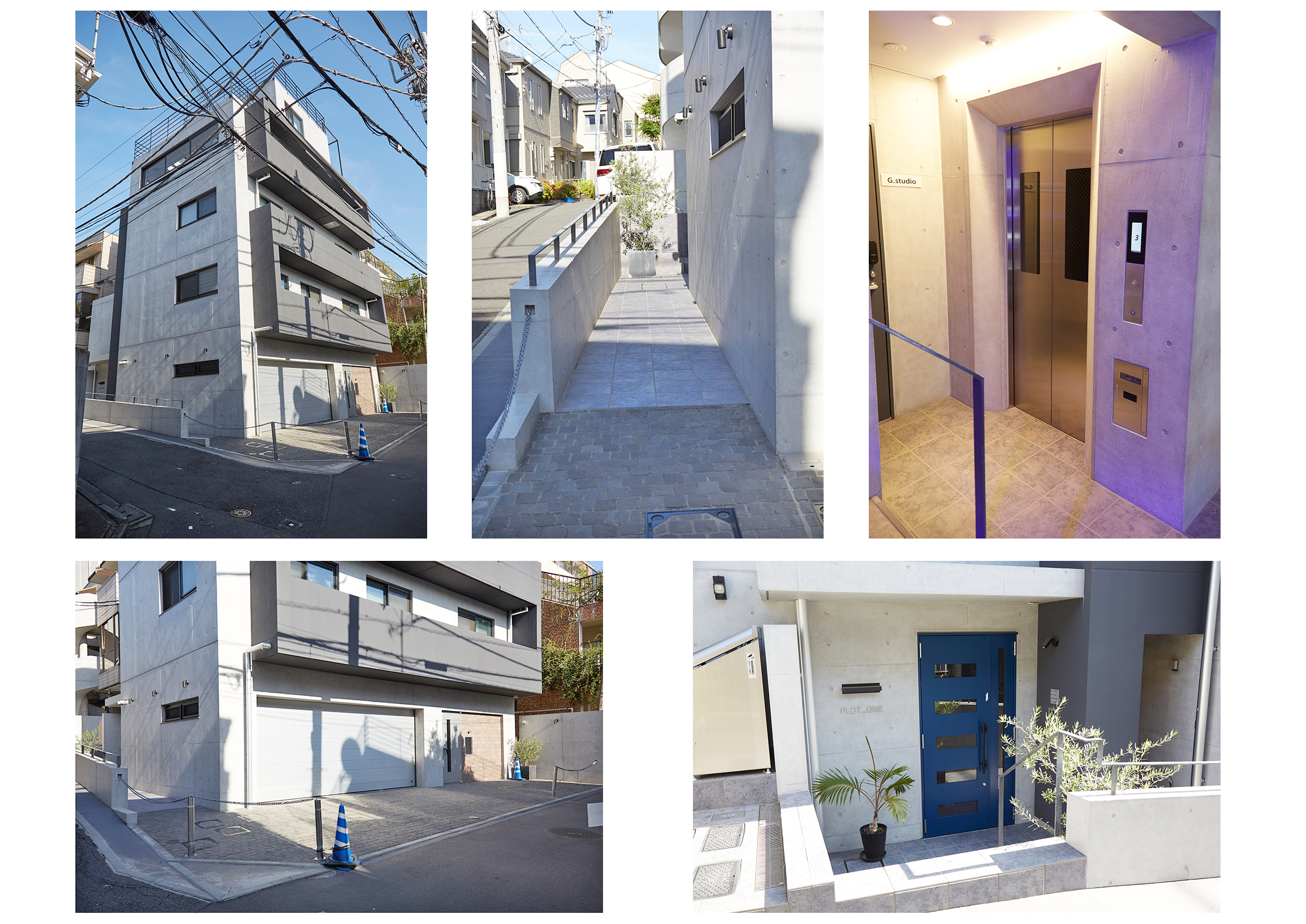 【北参道】ハウススタジオ（スタジオ外観。搬入経路）