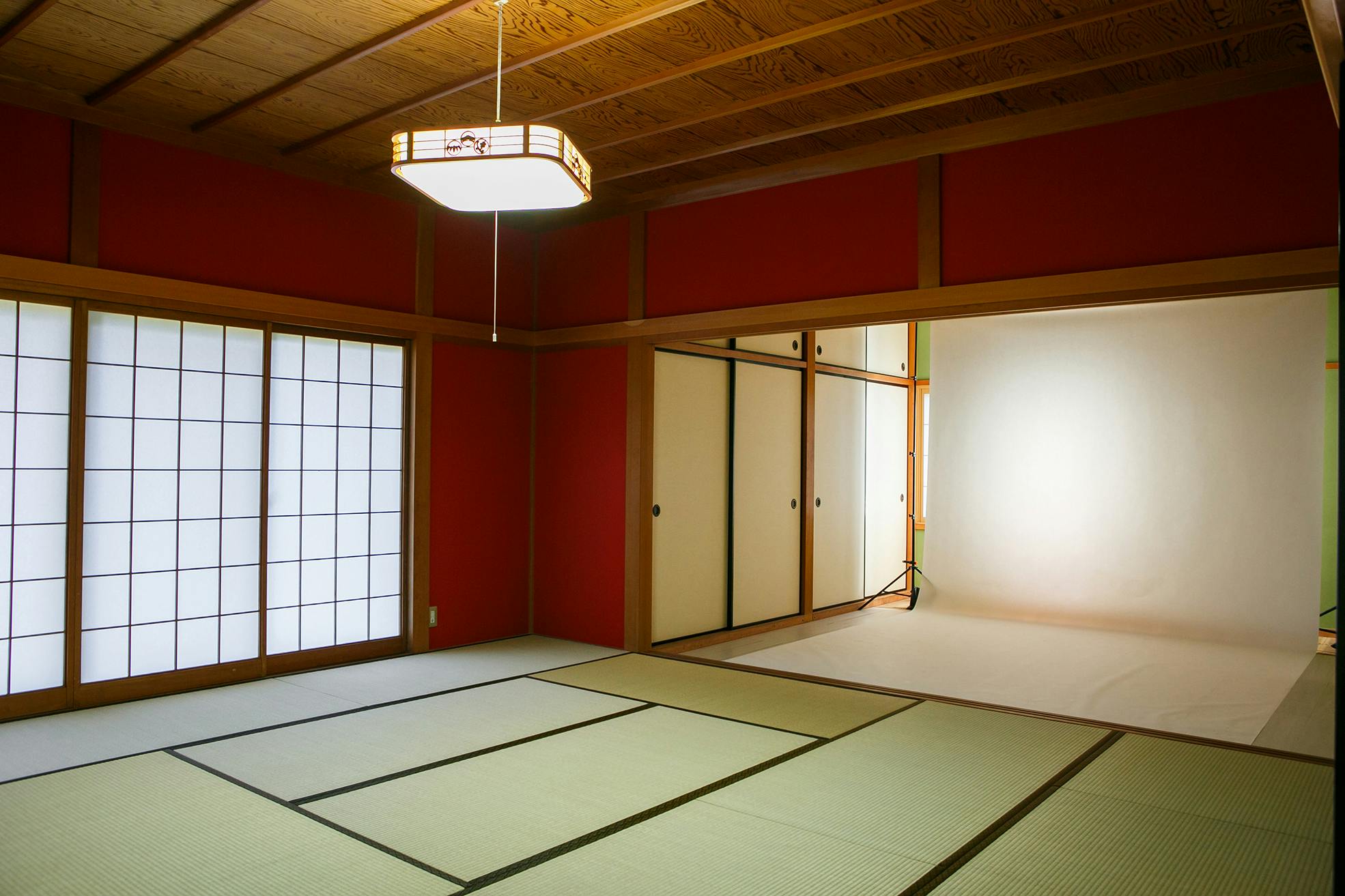 【金沢市深谷町エリア】撮影やアート展、ワークショップに最適な一軒家内和室イベントスペース(茜の間➁)