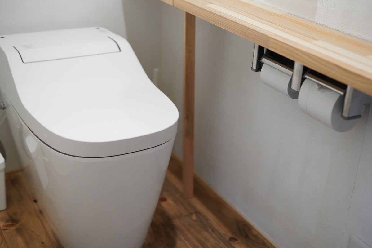 広めのお手洗いスペース