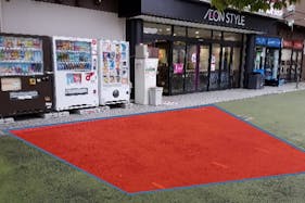 【イオンスタイルせんげん台】各種プロモーションや物販、食物販のポップアップストアに最適な1F駐車場側の屋外イベントスペース