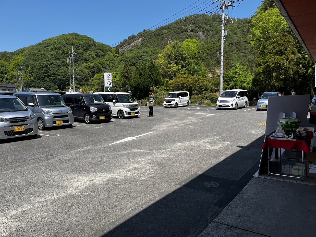 【フレスタ大崎上島店】プロモーションイベントに利用可能な駐車場スペース