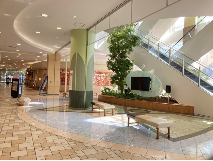 【イオンモール千葉ニュータウン】モール棟1Fガーデンコート