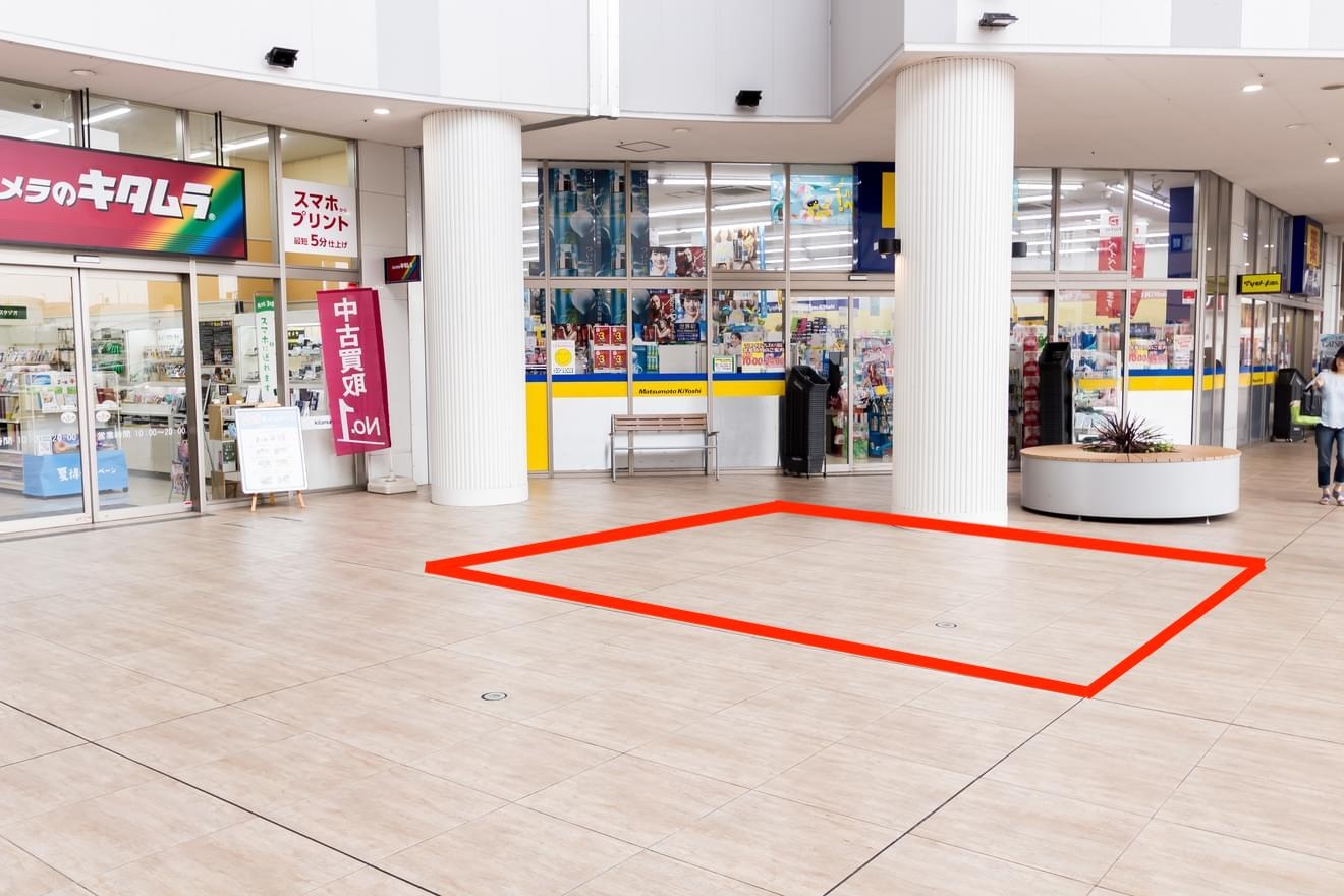 赤枠がご利用できる範囲のイメージです。