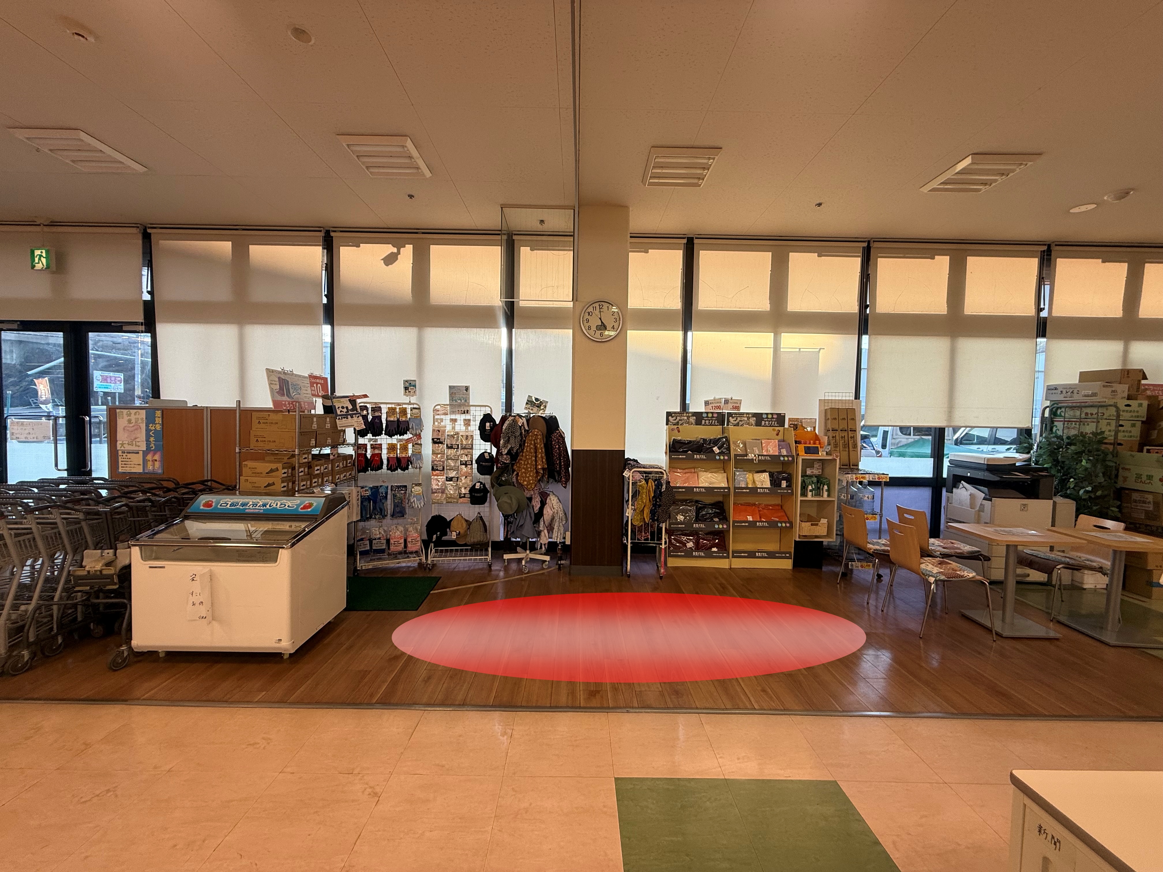 【AコープJAファーマーズプチへぐり店】食物販や販促イベントに最適な店内スペース