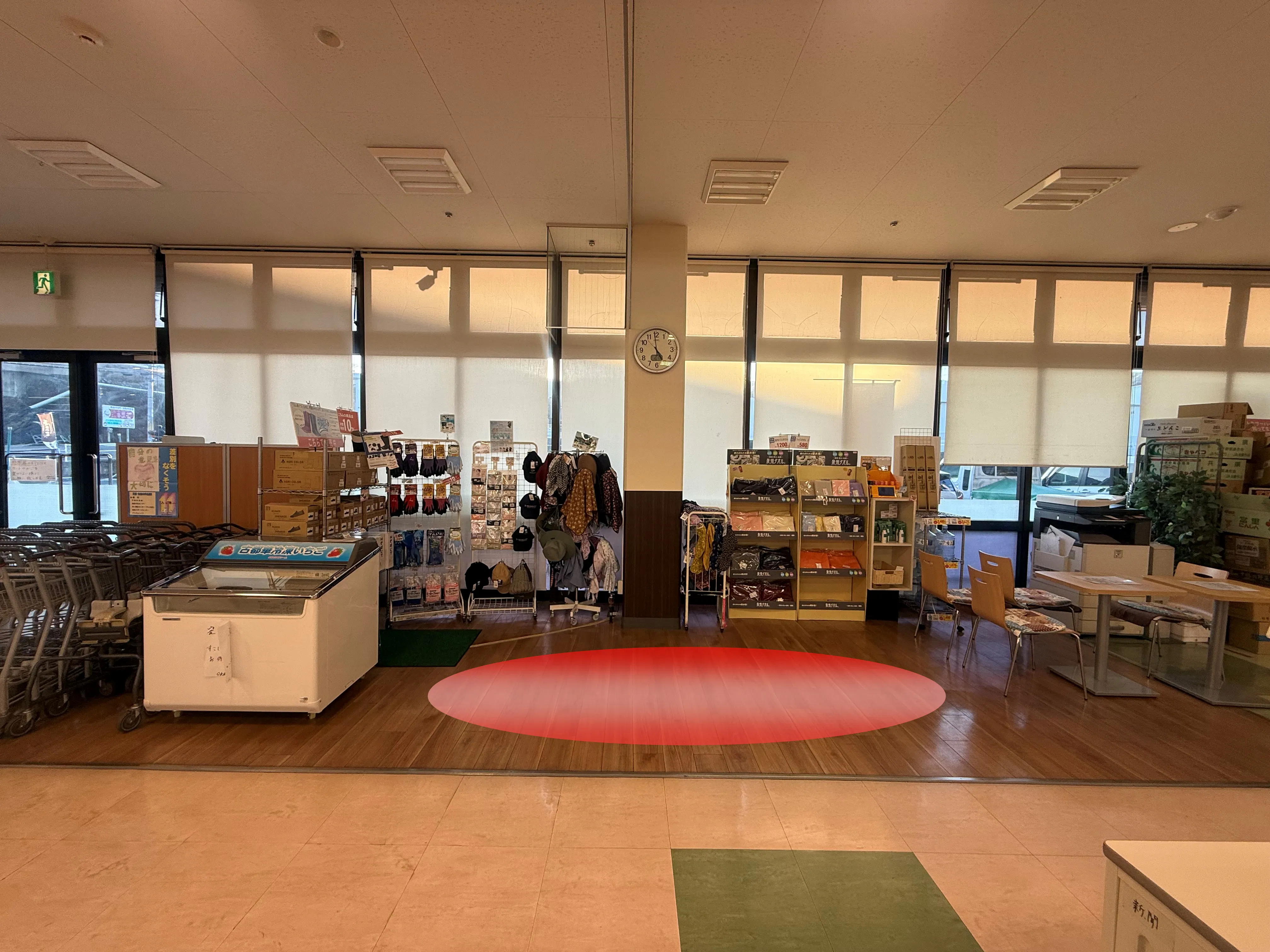 【AコープJAファーマーズプチへぐり店】食物販や販促イベントに最適な店内スペース