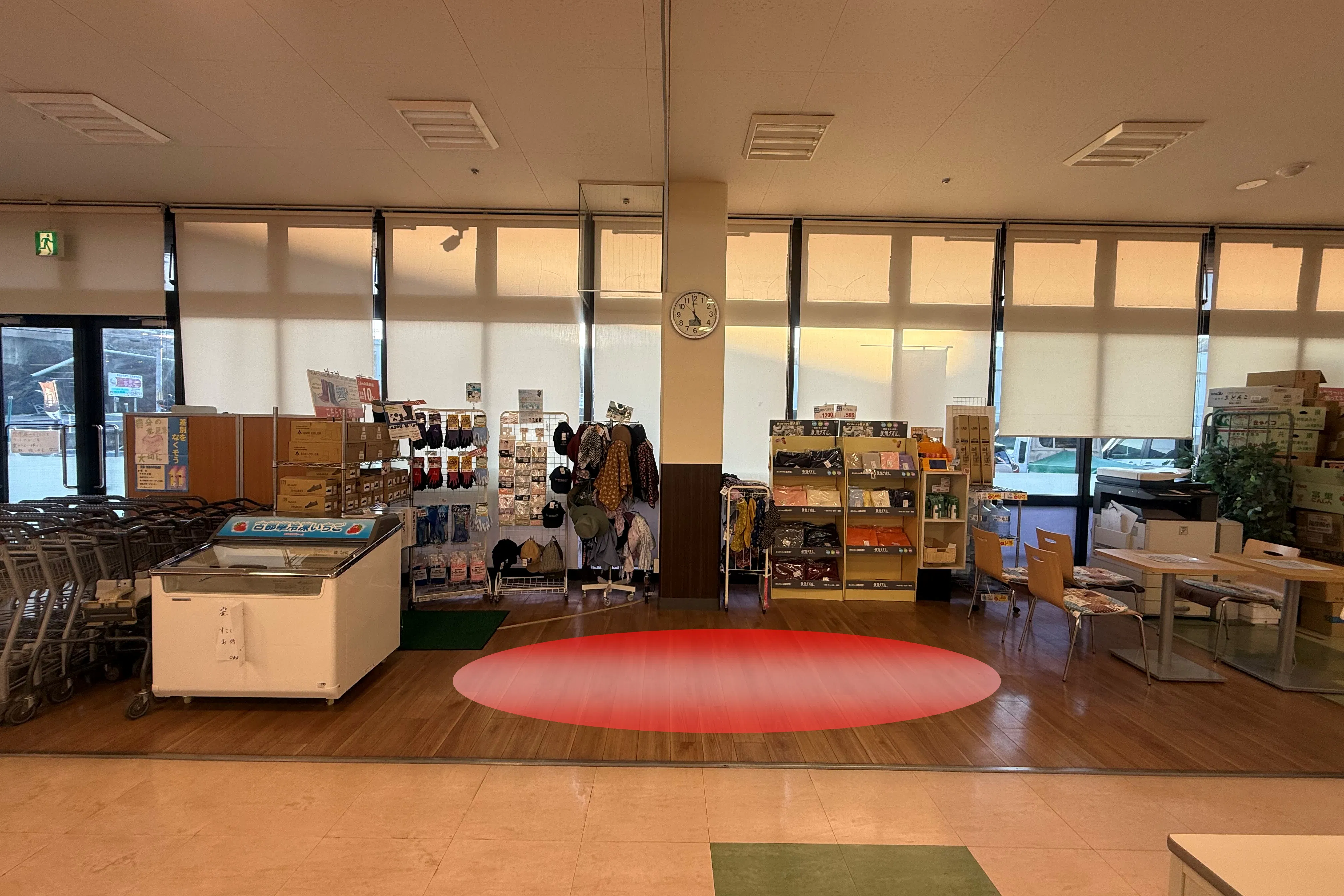【AコープJAファーマーズプチへぐり店】食物販や販促イベントに最適な店内スペース