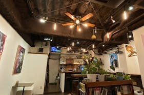【環七通り】個展や展示会に適したギャラリー併設のカフェ