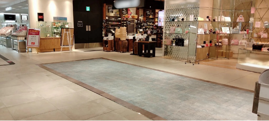 【上野マルイ】1階 カレンダリウムD06【食物販・物販】フロア中央、トラフィック良好の区画、雑貨販売やPRに最適