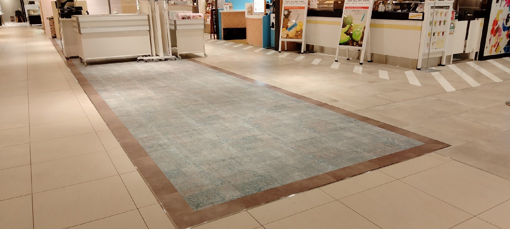 【上野マルイ】1階 カレンダリウムD06【食物販・物販】フロア中央、トラフィック良好の区画、雑貨販売やPRに最適