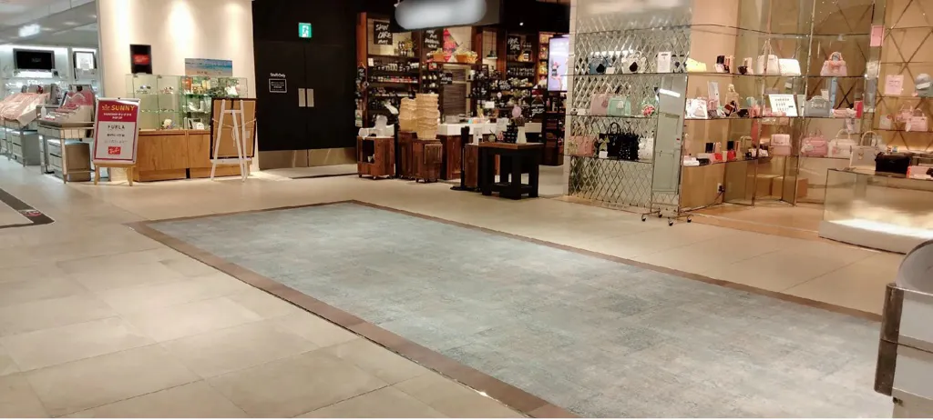 【上野マルイ】1階 カレンダリウムD06【食物販・物販】フロア中央、トラフィック良好の区画、雑貨販売やPRに最適