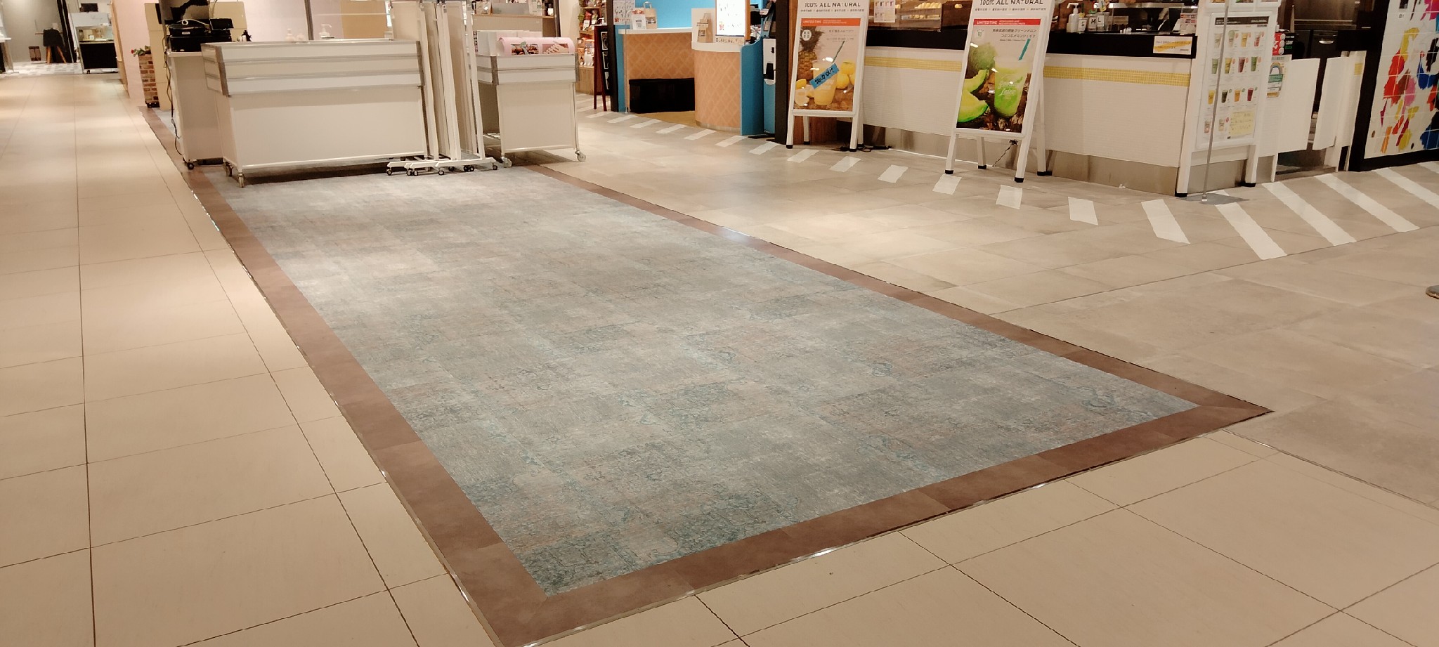 【上野マルイ】1階 カレンダリウムD06【食物販・物販】フロア中央、トラフィック良好の区画、雑貨販売やPRに最適