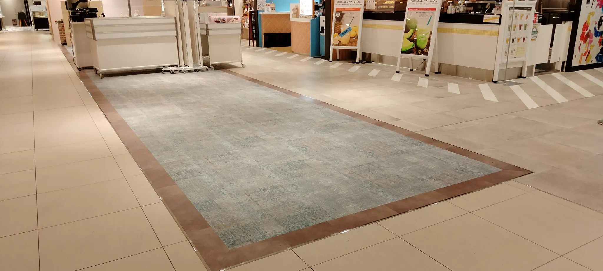 【上野マルイ】1階 カレンダリウムD06【食物販・物販】フロア中央、トラフィック良好の区画、雑貨販売やPRに最適