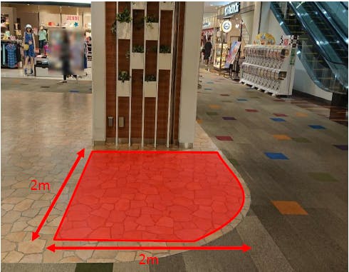 【ララガーデン長町】お子さま向けのイベントやプロモーションイベントに適したイベントスペース(キッズガーデン・ポムの樹側)