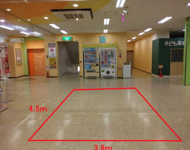 【イオン米沢店】３階南エスカレーター前 販促プロモーションや物販に最適なスーパー店内催事イベントスペース