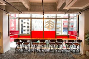 【五反田駅4分】展示会や受注販売に最適なグレーを基調としたシックな雰囲気のレンタルスペース