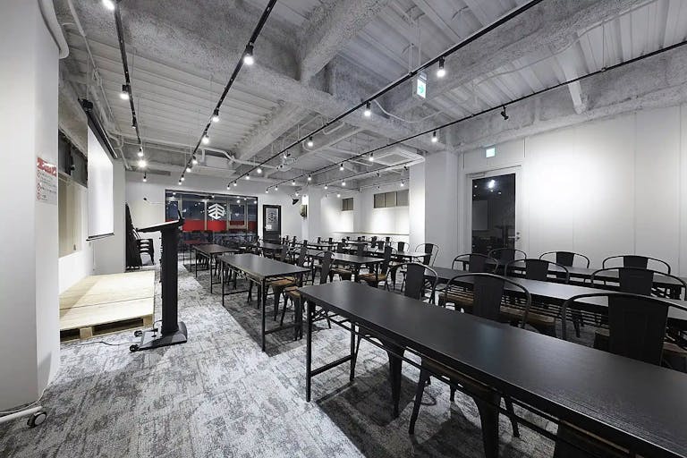 【五反田駅4分】展示会や受注販売に最適なグレーを基調としたシックな雰囲気のレンタルスペースの画像8