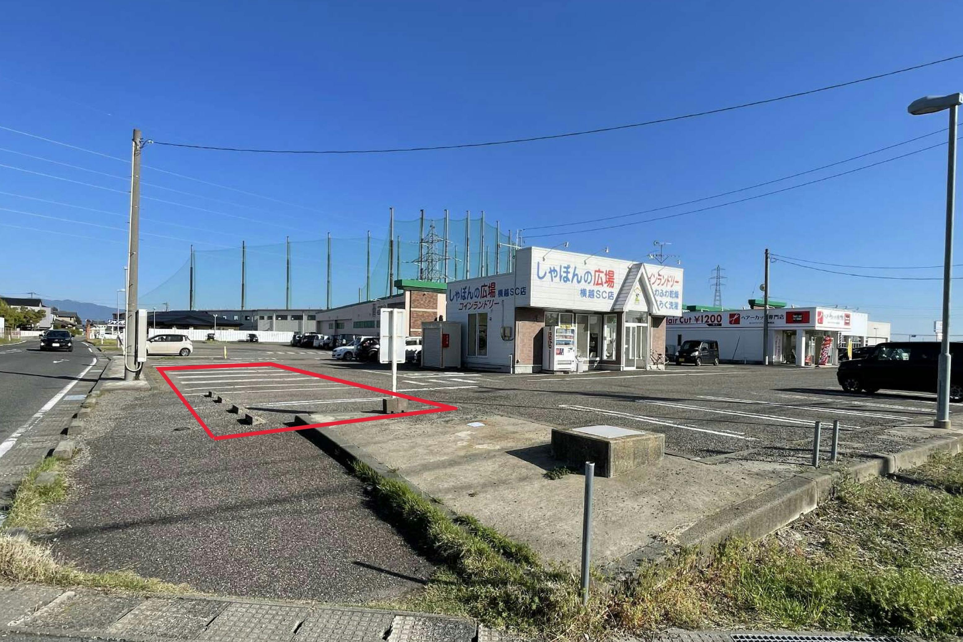 【フレスポ横越】販促プロモーションのイベント利用が可能な共用駐車場スペース