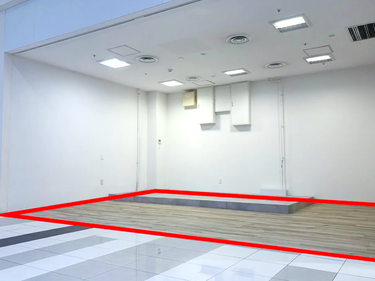 【イオンモール奈良登美ケ丘*】1F　123区画（口福堂横）