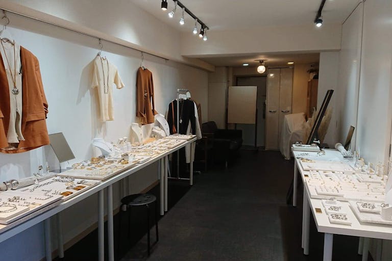 アパレル展示・受注会、ポップアップストア/什器持ち込みも可