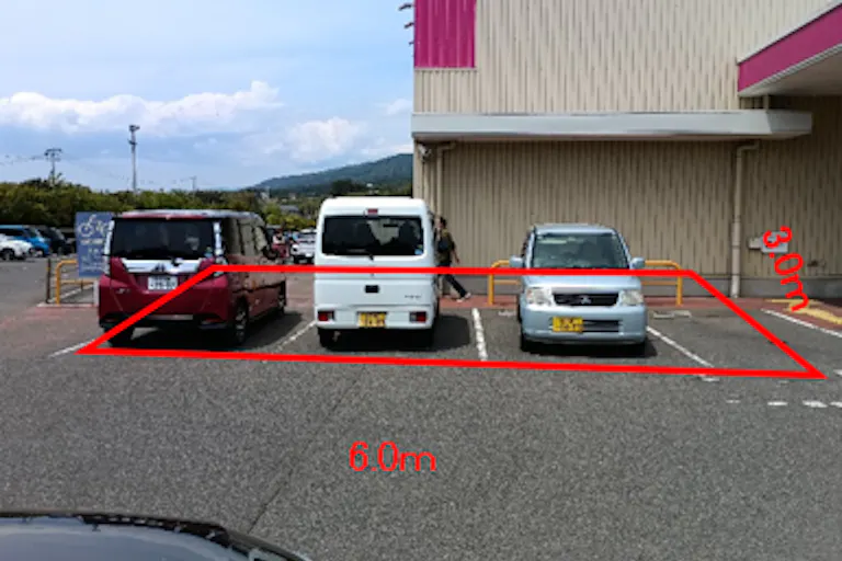 【イオンスーパーセンター陸前高田店】衣料品側入口外 販促プロモーションや物販に最適なスーパー店外催事イベントスペースの画像1