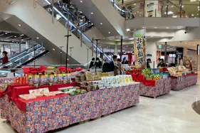 【新百合ヶ丘エルミロード】新百合ケ丘エルミロード1階吹き抜けAB