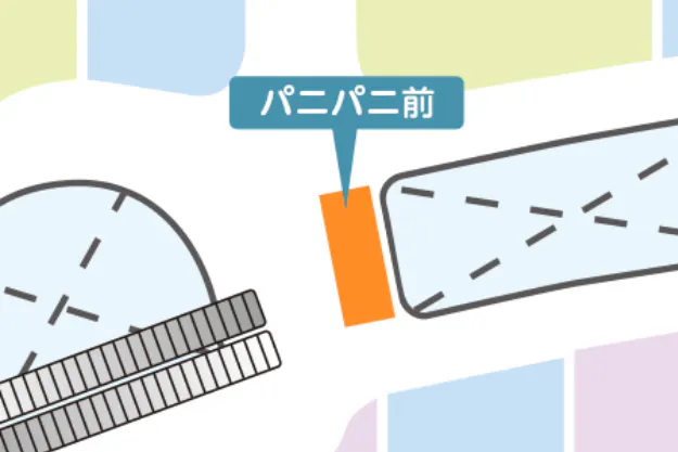 【イオンモールかほく*】パニパニ前ブリッジ