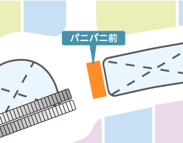 【イオンモールかほく*】パニパニ前ブリッジ