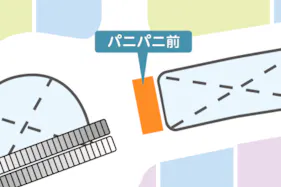 【イオンモールかほく*】パニパニ前ブリッジ