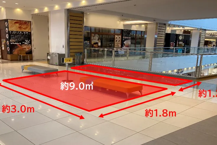 【ラゾーナ川崎プラザ】4階 Plaza East側吹き抜け前