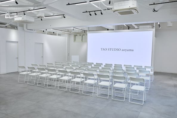 【外苑前駅4分】大型LEDスクリーン!撮影やポップアップストアに最適な、白壁&171㎡の広々空間&アクセス抜群のイベントスペース