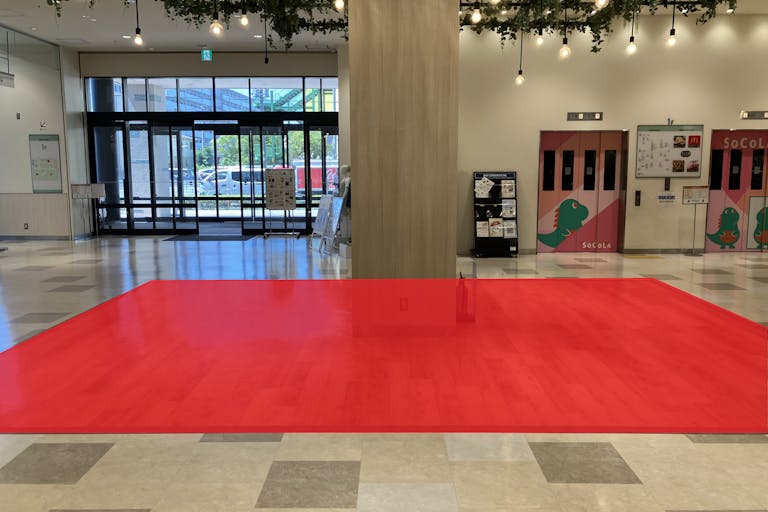 【SOCOLA南行徳】1階エントランス・エレベーター前 物販、食物販のポップアップストアや販促プロモーションに最適な催事イベントスペースの画像1
