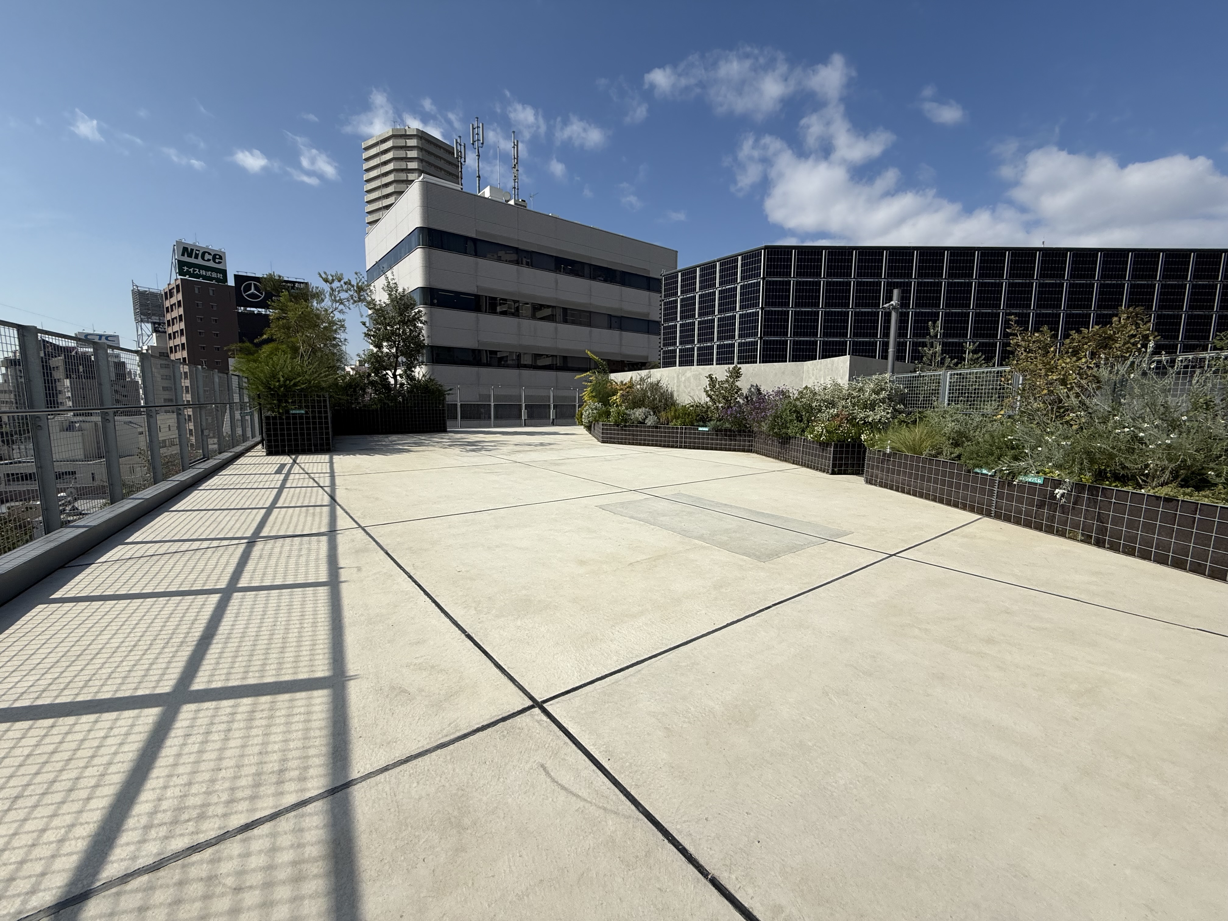 【KOMAZAWA Park Quarter】【駒沢大学駅徒歩１分】駒沢の街を一望できる屋上イベントスペース「KOMAZAWA Park Quarter Rooftop」