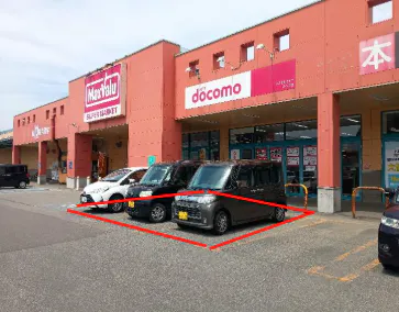 【マックスバリュ野辺地店】店舗前駐車場（キッチンカー） 販促プロモーションやキッチンカー出店に最適なスーパー店外催事イベントスペース
