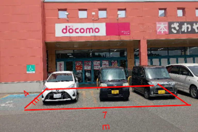 【マックスバリュ野辺地店】店舗前駐車場(キッチンカー) 販促プロモーションやキッチンカー出店に最適なスーパー店外催事イベントスペースの画像1