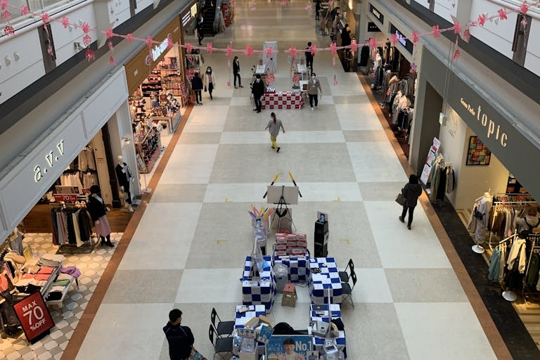 【イオンモール山形南/1階C面】物販や食物販、展示会やプロモーションイベントに最適なメイン動線上にある視認性の高いイベントスペースの画像2