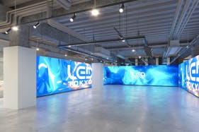 【お台場海浜公園駅2分】ポップアップストアや撮影に最適なLEDを活用した新感覚なレンタルスタジオ