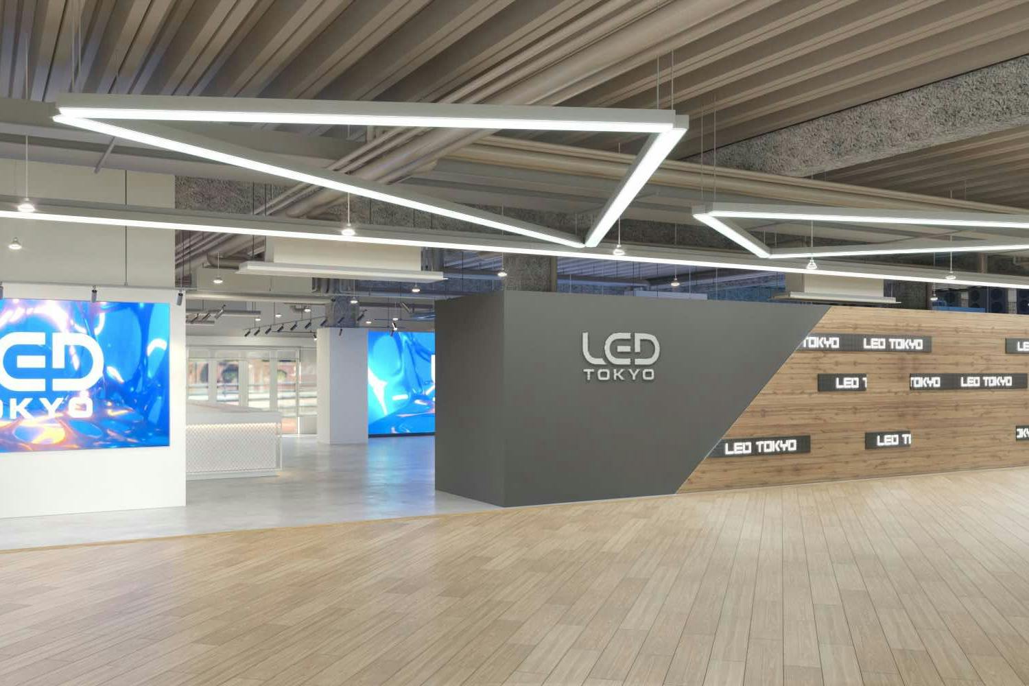 【お台場海浜公園駅2分】ポップアップストアや撮影に最適なLEDを活用した新感覚なレンタルスタジオ