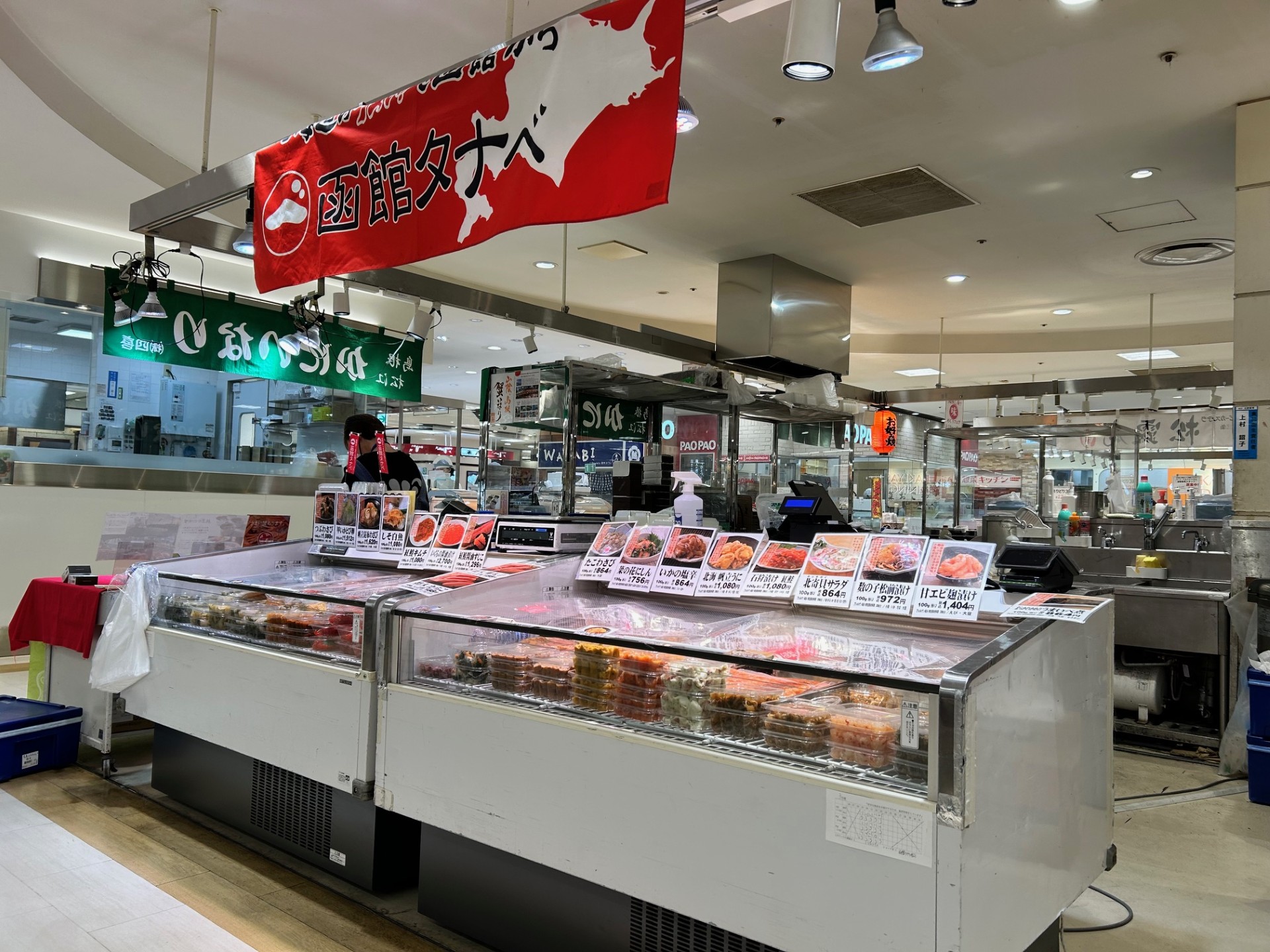 【国分寺マルイ】カレンダリウムF10【食物販・調理行為可能】駅直結！生鮮食品フロアーに位置し、トラフィックの多い区画です。実演販売に最適なスペースです。